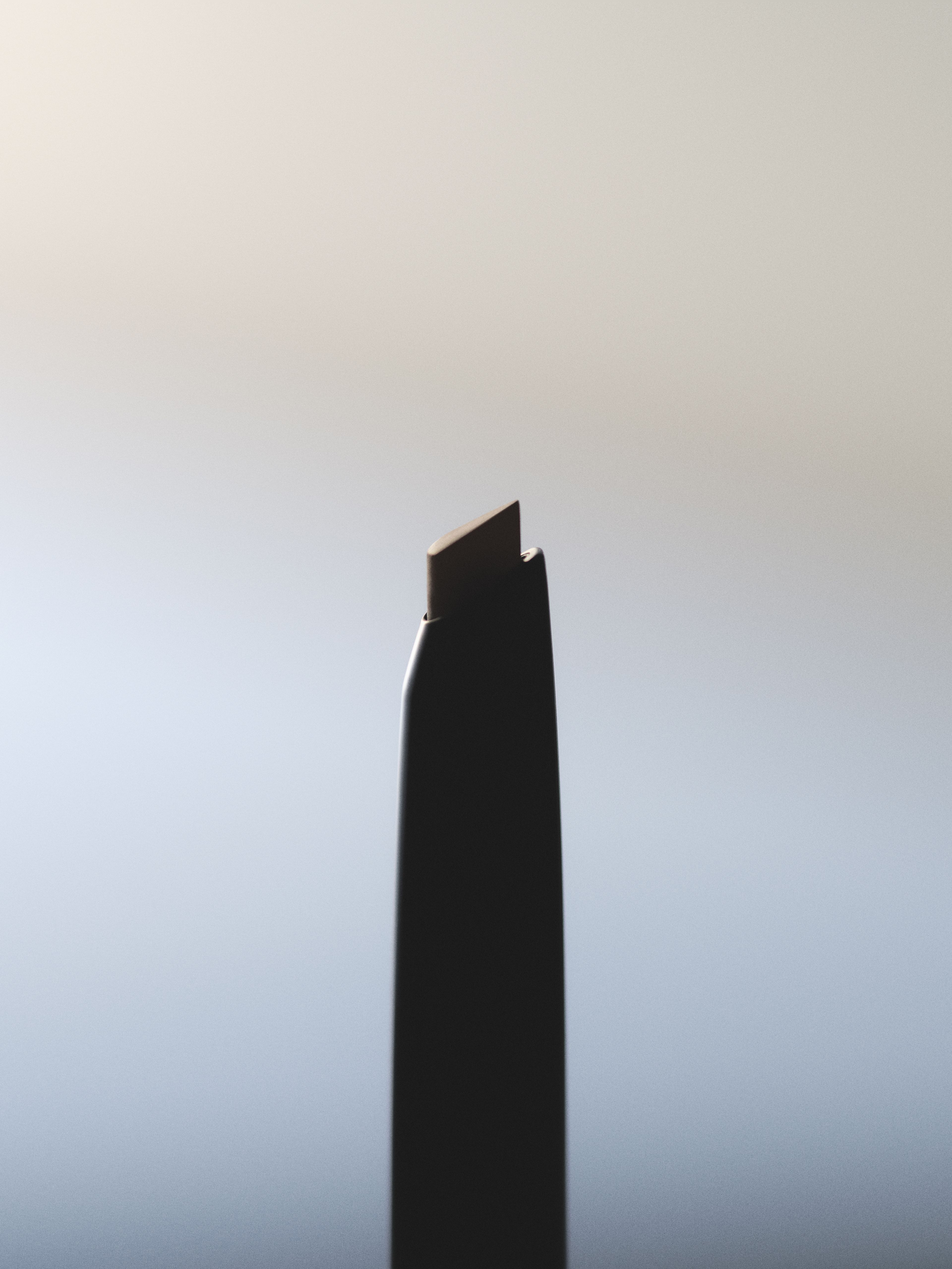 Tip of brow beard pen