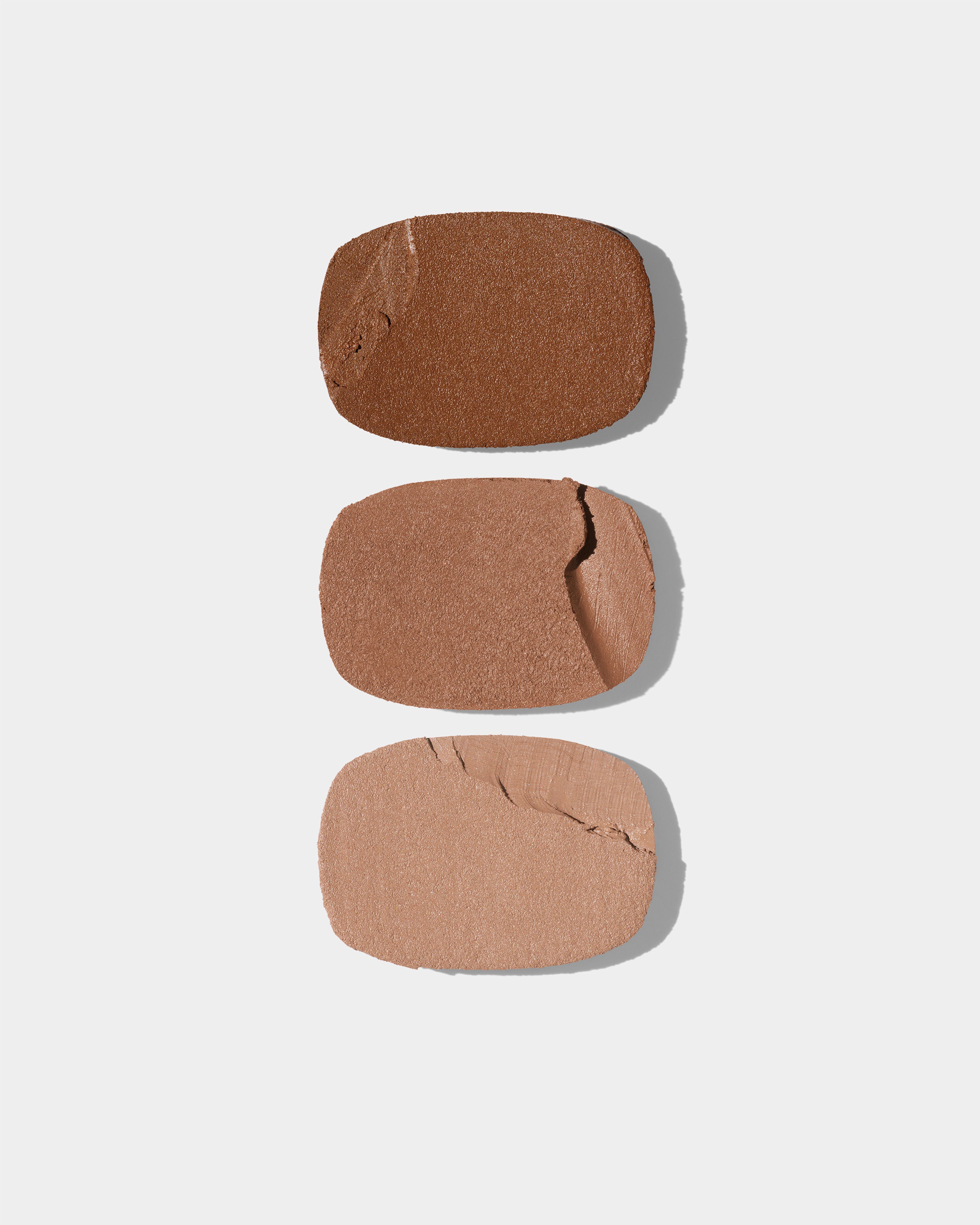 Face Contour Swatches on a grey background