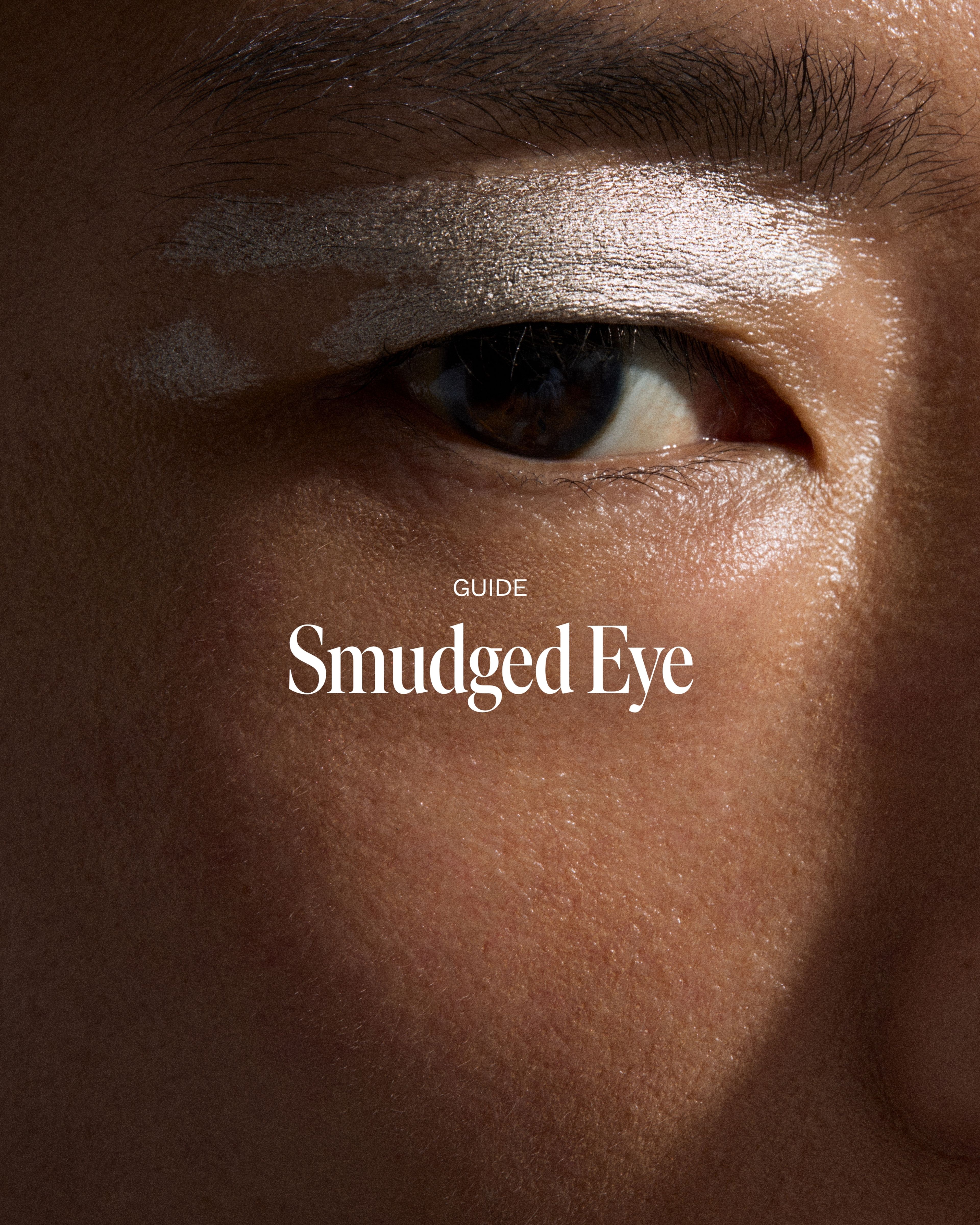 Image of man wearing eye pen look