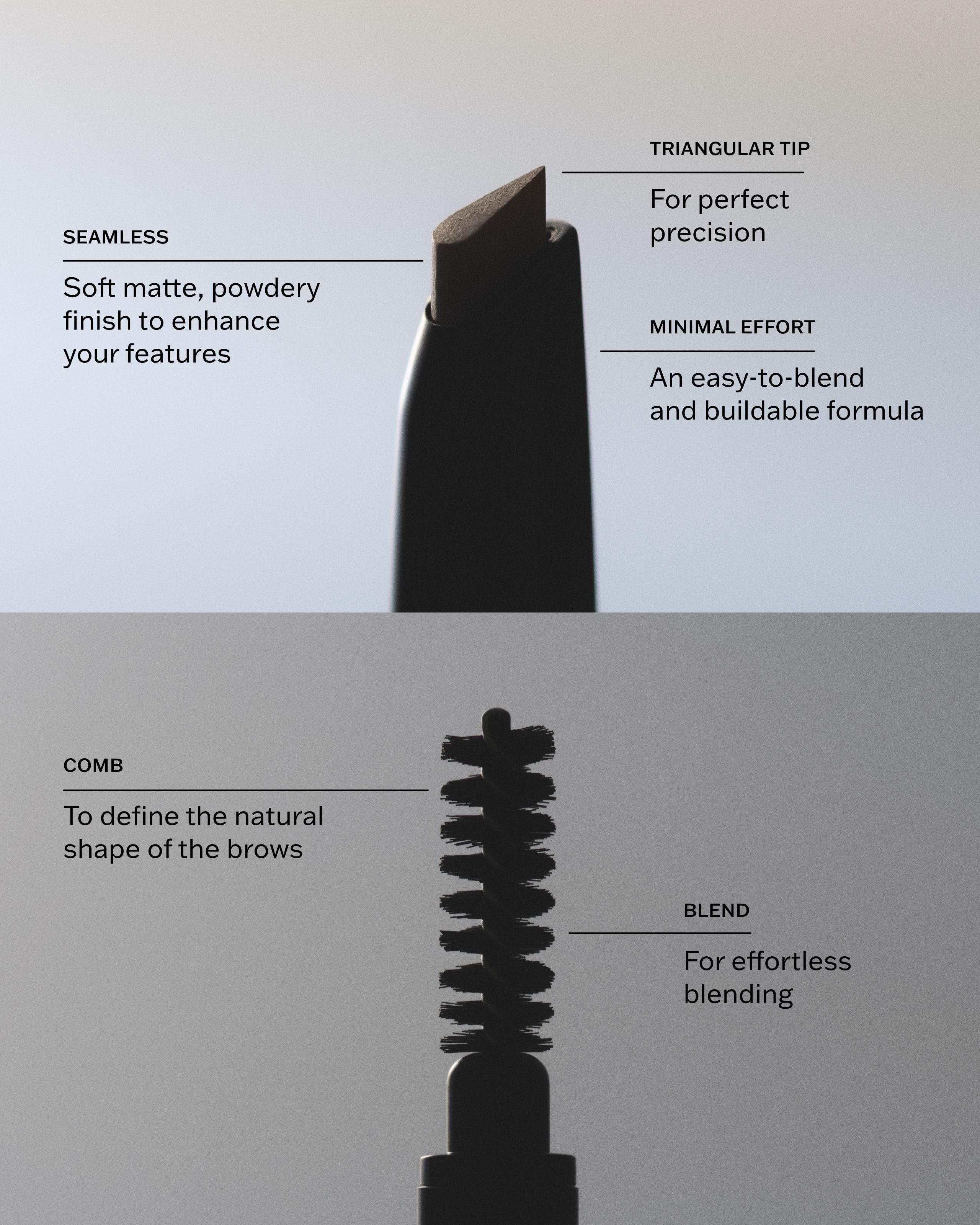 Product benefits of brow beard pen