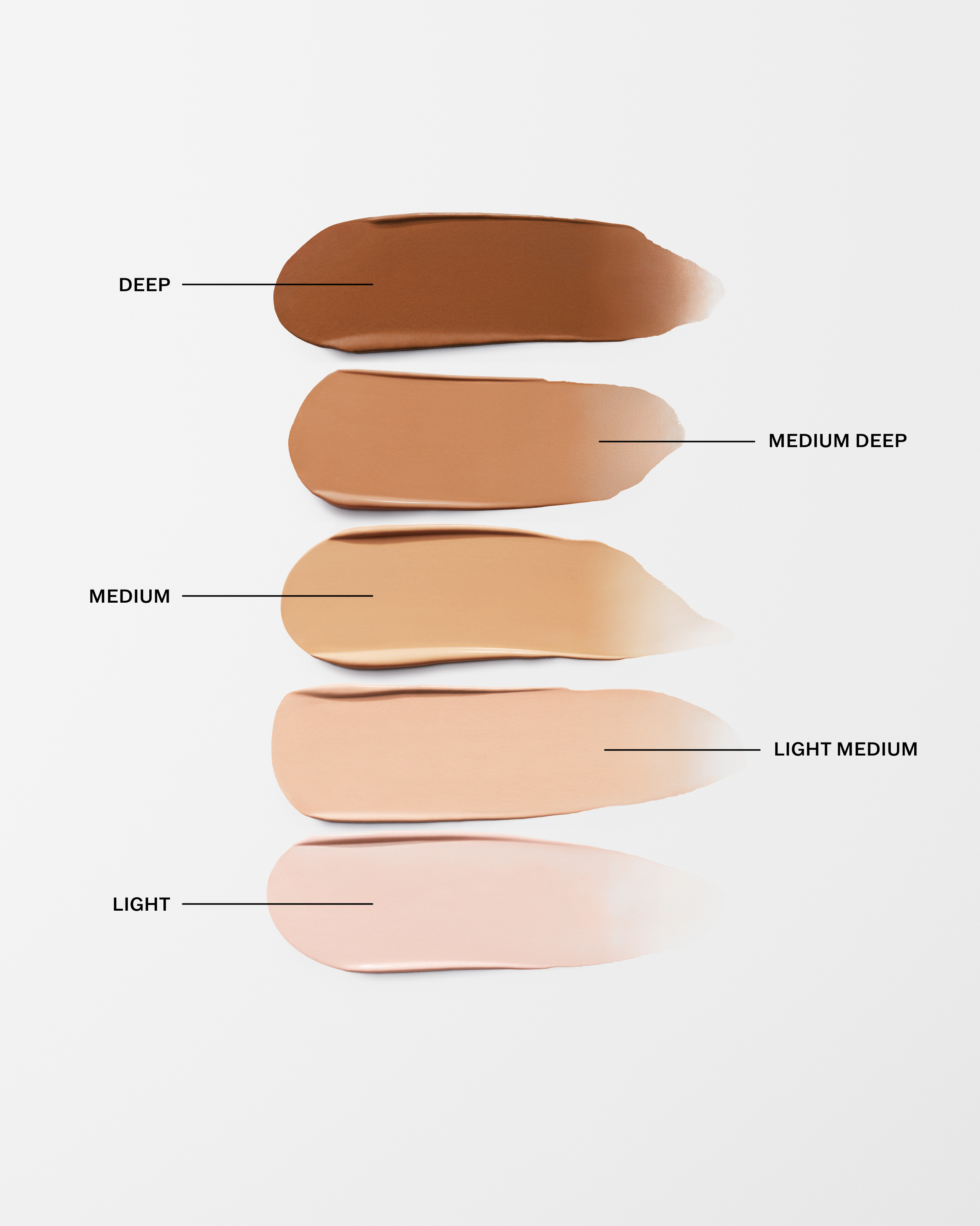All shade swatches of the eye booster