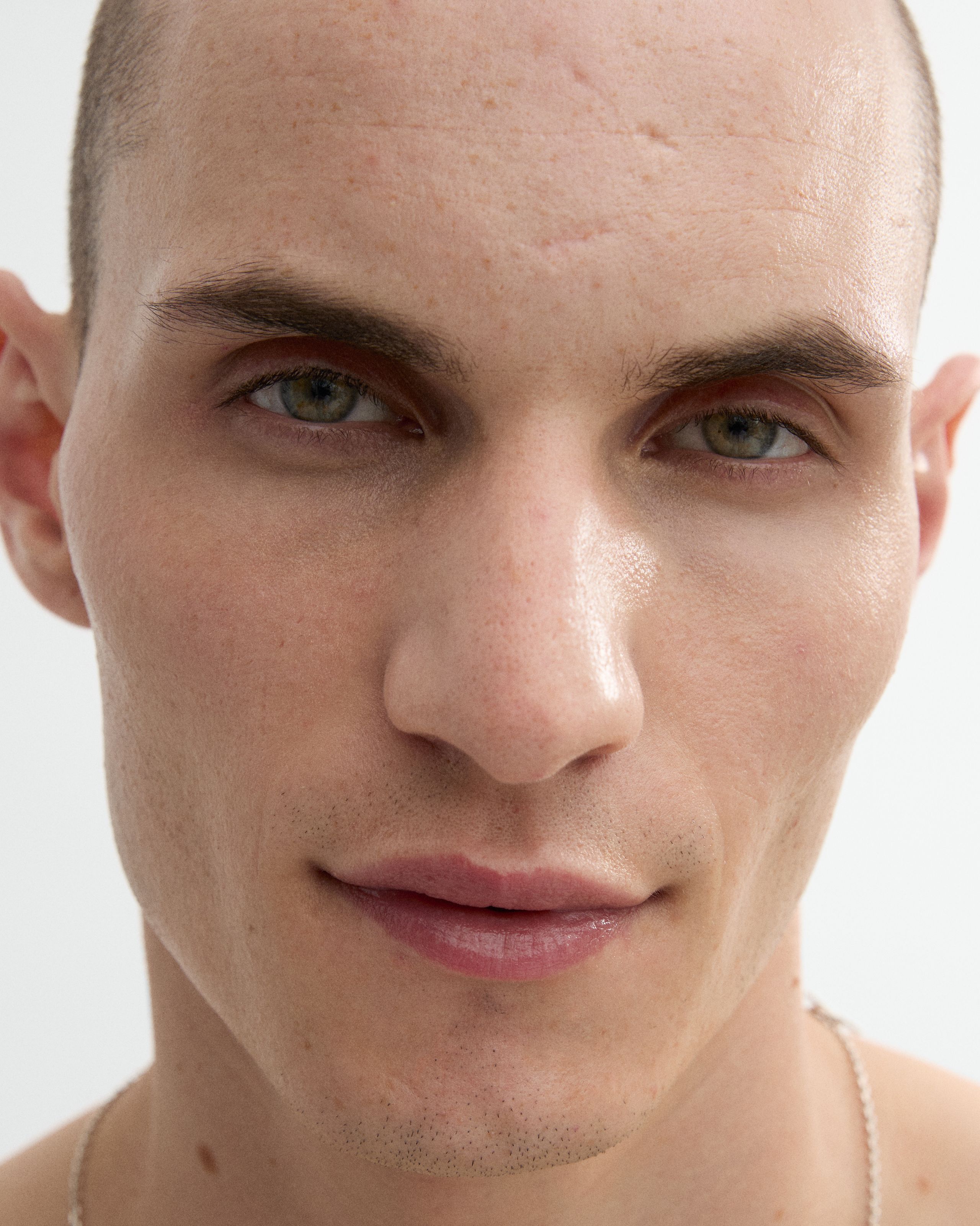 Man looking in to the camera