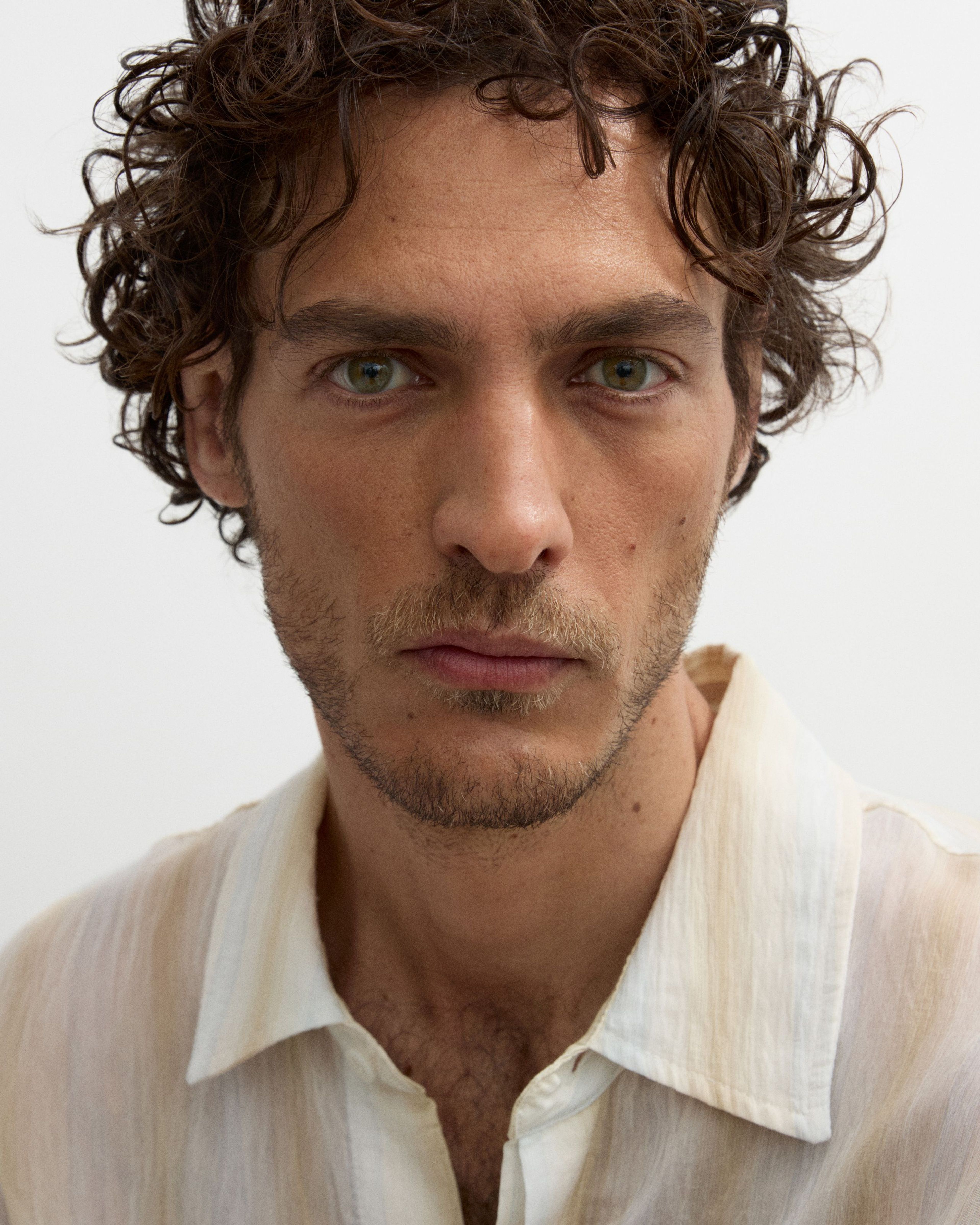 Man looking in to the camera