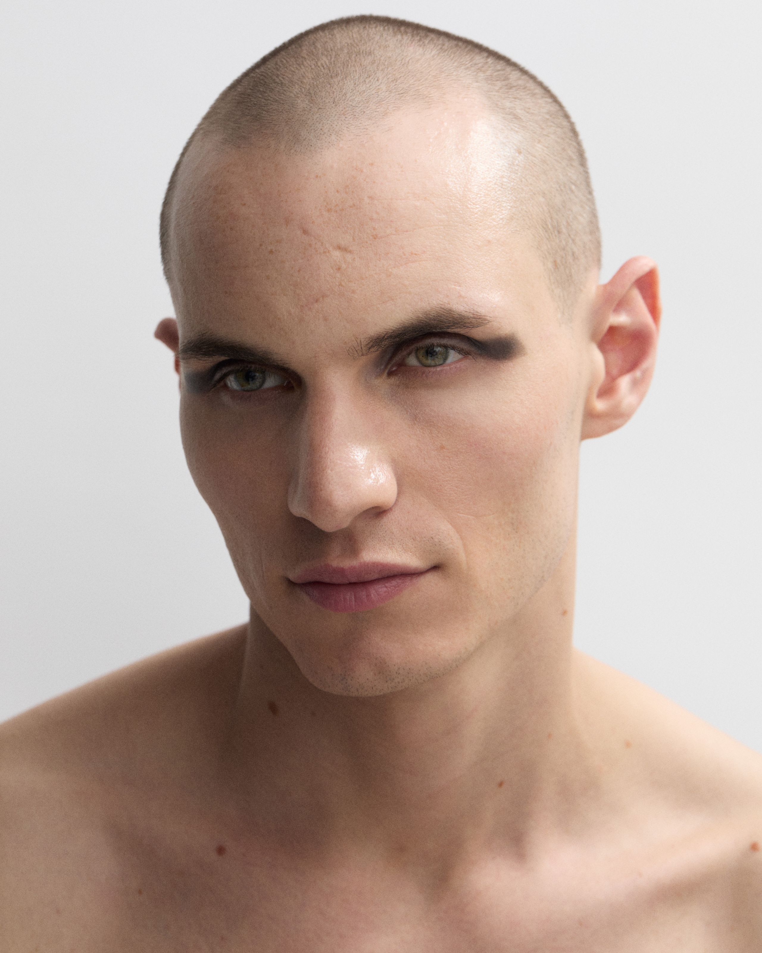 Man looking to the left of the camera