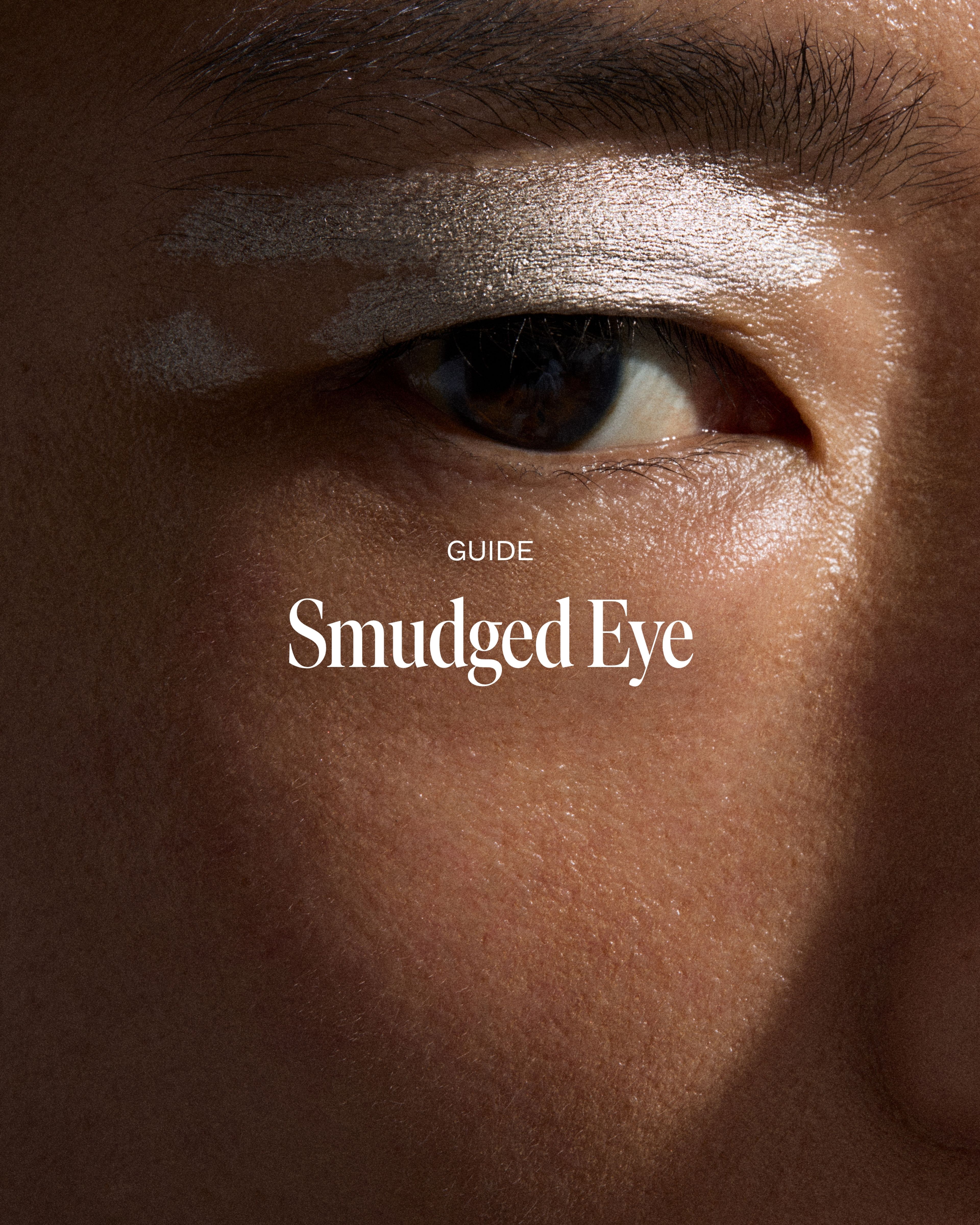 Image of man wearing eye pen look