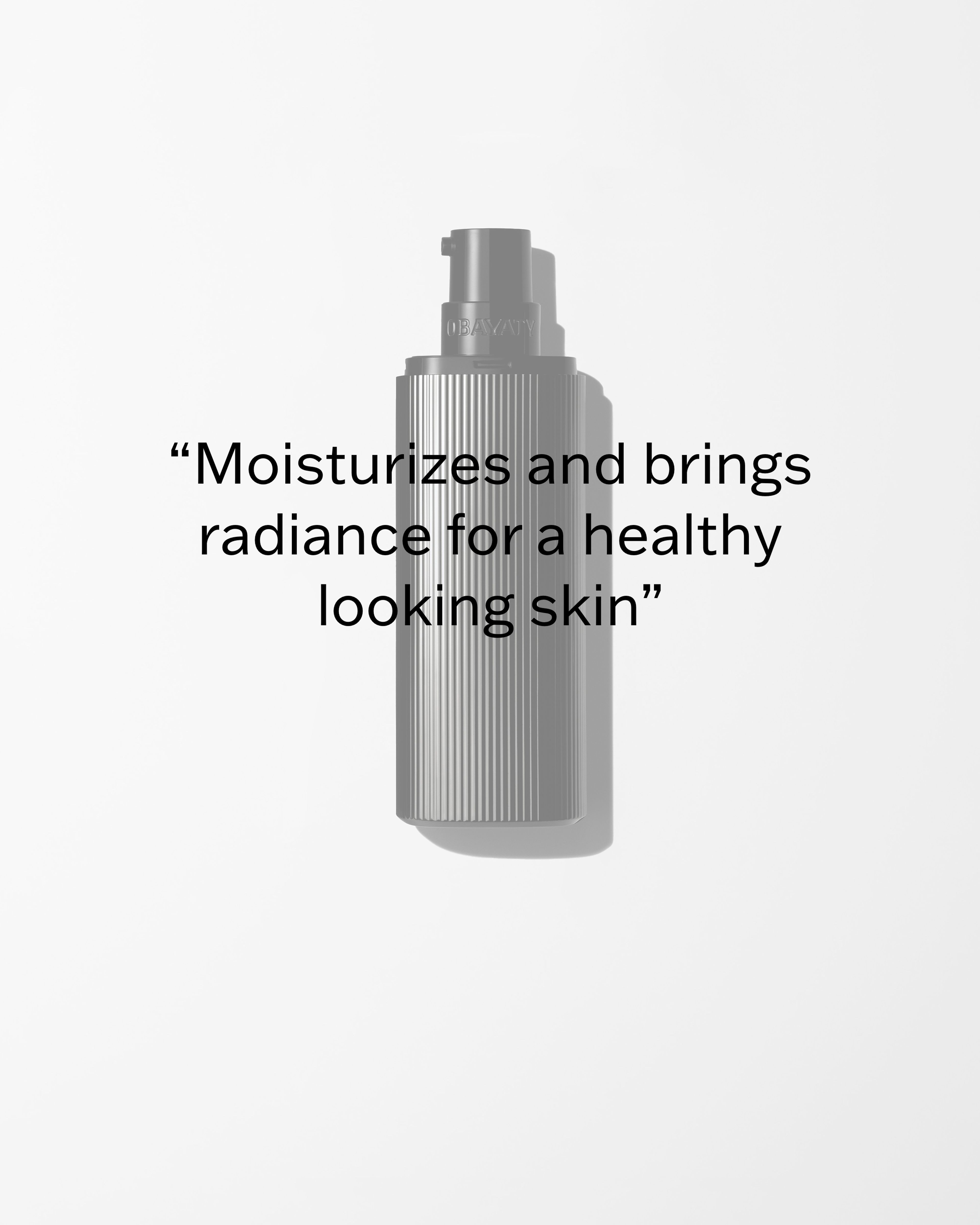 Moisturizer laying on a grey surface