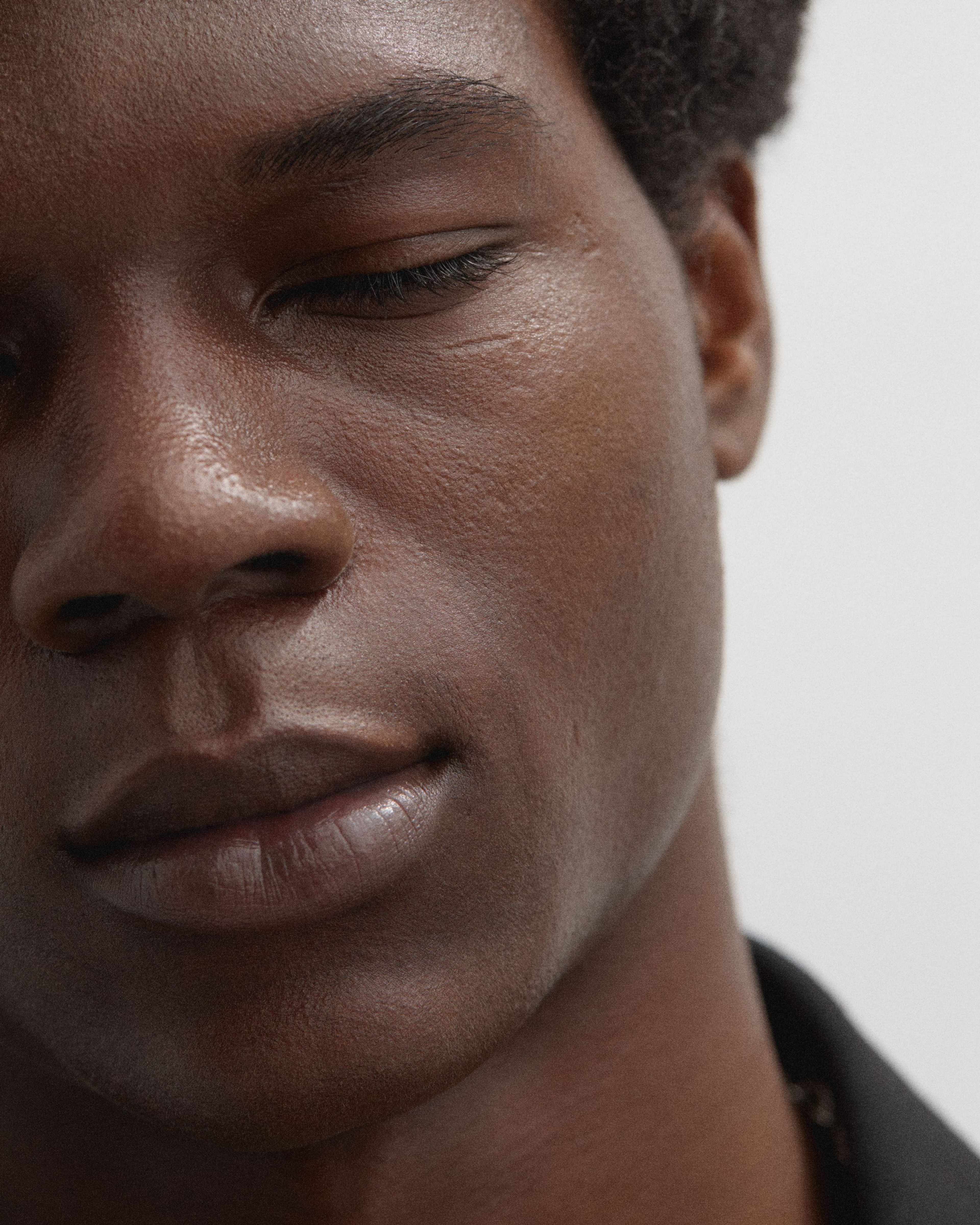 Man looking into the camera